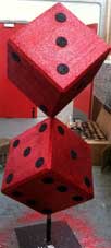 Giant Dice - Props for parties
